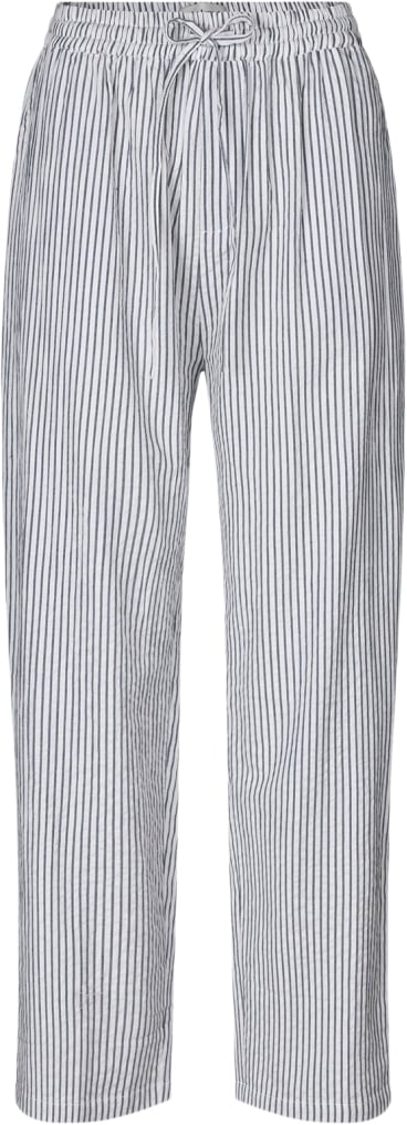 Se Lollys Laundry Billll Pants Kvinde Stripe Bukser Med Brede Ben Str XS - Bomuld hos Magasin ved Magasin