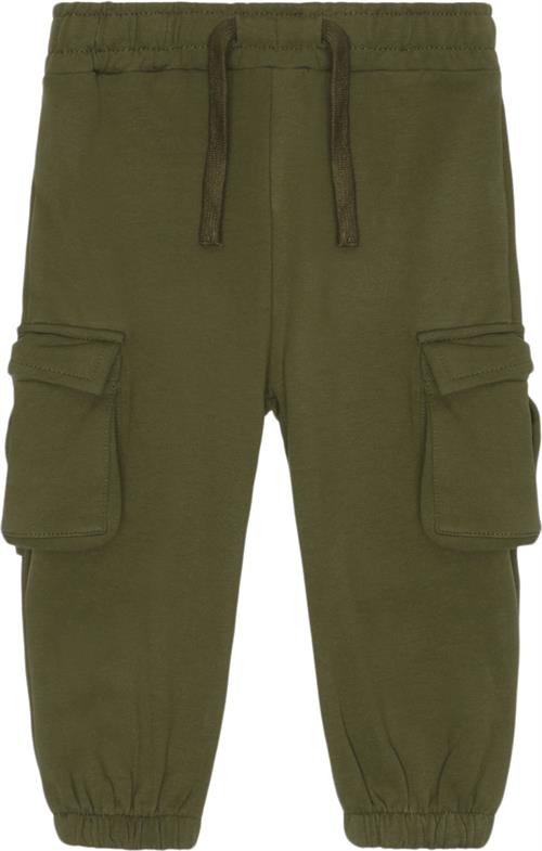 Se The New Tnslegend Uni Cargo Sweatpants Str 98 cm - Ivy Green Bukser hos Magasin ved Magasin