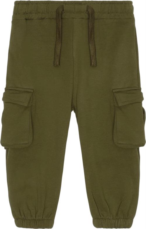 The New Tnslegend Uni Cargo Sweatpants Str 68 cm - Ivy Green Bukser hos Magasin