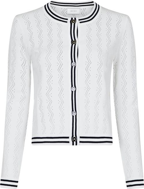 Neo Noir Timona Knit Cardigan Kvinde Off White Cardigans Str 44 - hos Magasin