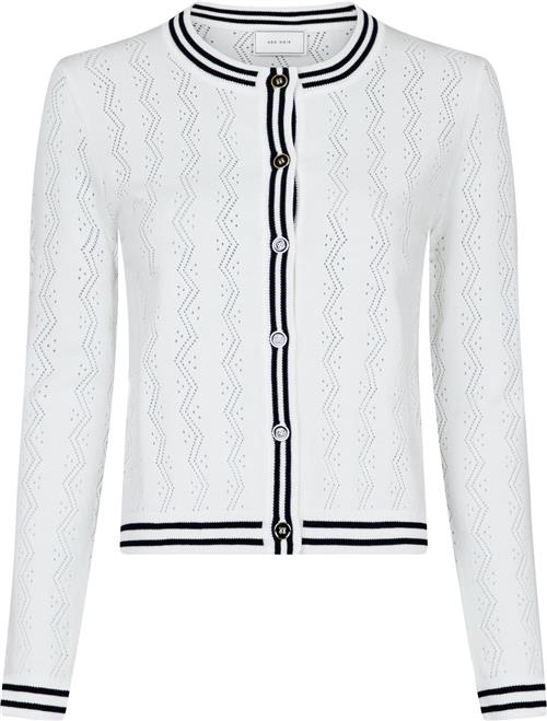 Neo Noir Timona Knit Cardigan Kvinde Off White Cardigans Str 34 - hos Magasin