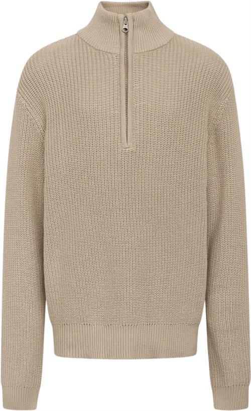 Grunt Durbuy Knit Str S/10Y - Beige Strik hos Magasin