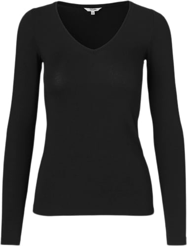 Se mbyM Vanna Kvinde Black Langærmede T-shirts Str XS - hos Magasin ved Magasin