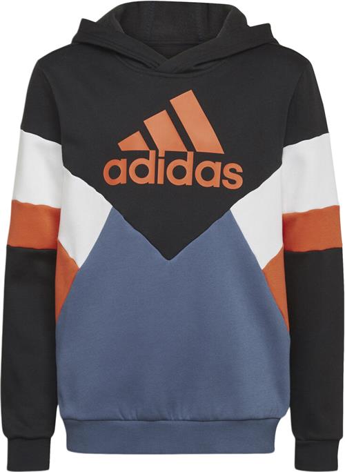 adidas Colorblock Fleece Hættetrøje 140 - Sweatshirts & Hættetrøjer Bomuld hos Magasin