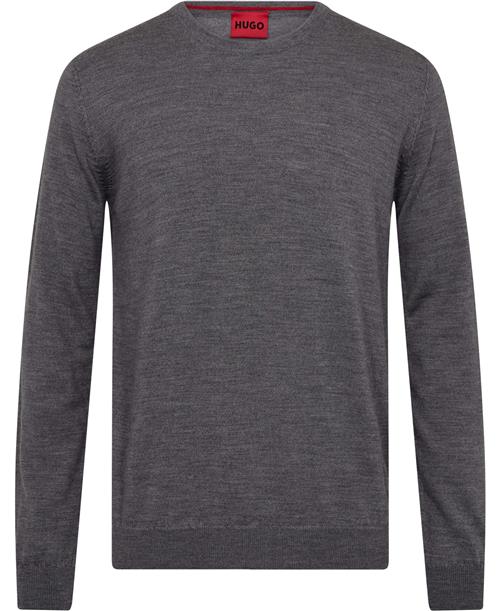 HUGO San Cedricm1 Kvinde Medium Grey Sweaters Str S - hos Magasin