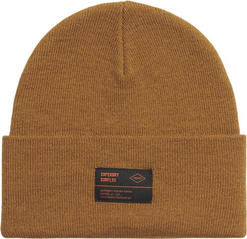 Se Superdry Surplus Knitted Beanie HAT ONE SIZE - Huer hos Magasin ved Magasin