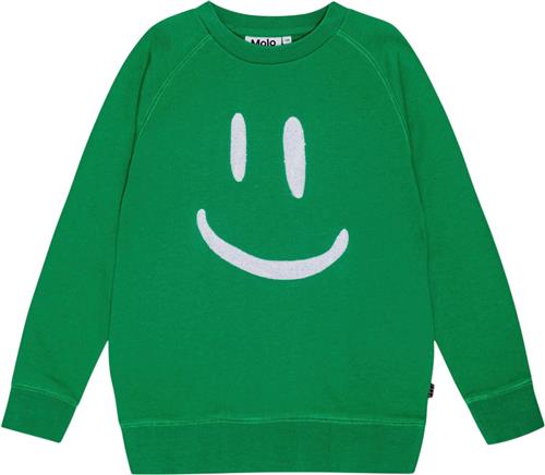 Molo Mike Str 7 år / 122 cm - Grøn Sweatshirts hos Magasin