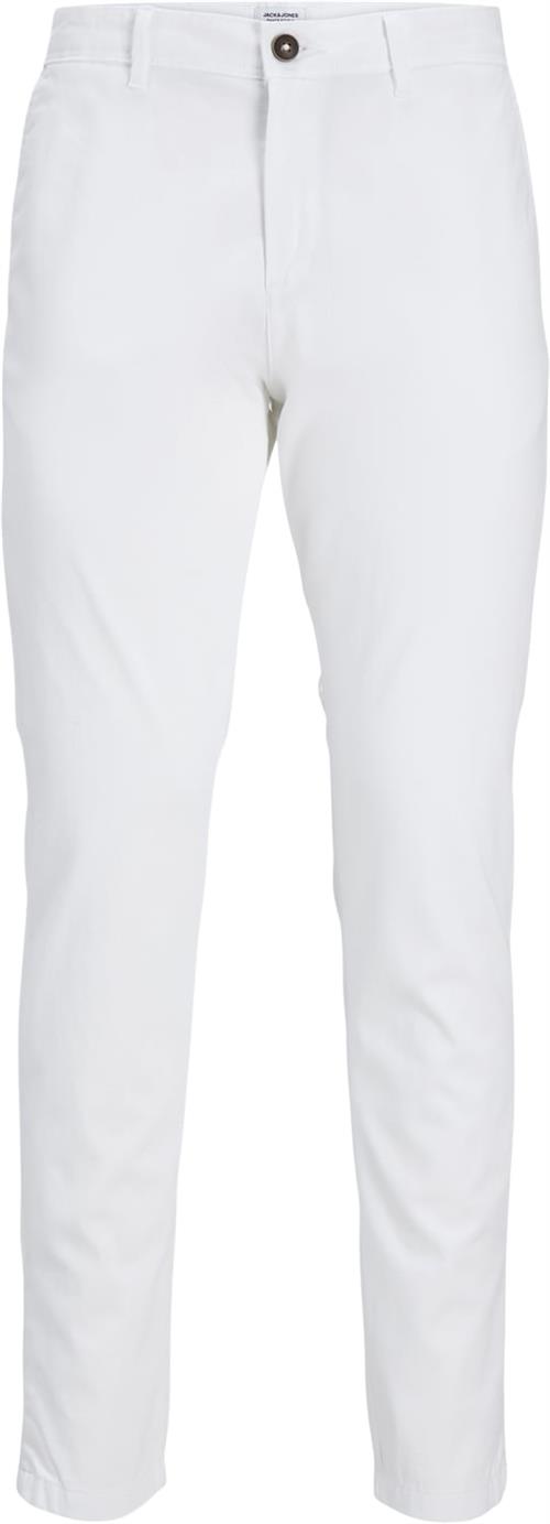 Se Jack & Jones Jpstmarco Jjbowie SA Noos Mand White Chinos Str "30/""34" - hos Magasin ved Magasin