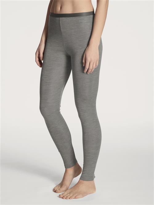 Calida Damen Leggings Kvinde Platin Melé_ Bukser Str S - Silke hos Magasin