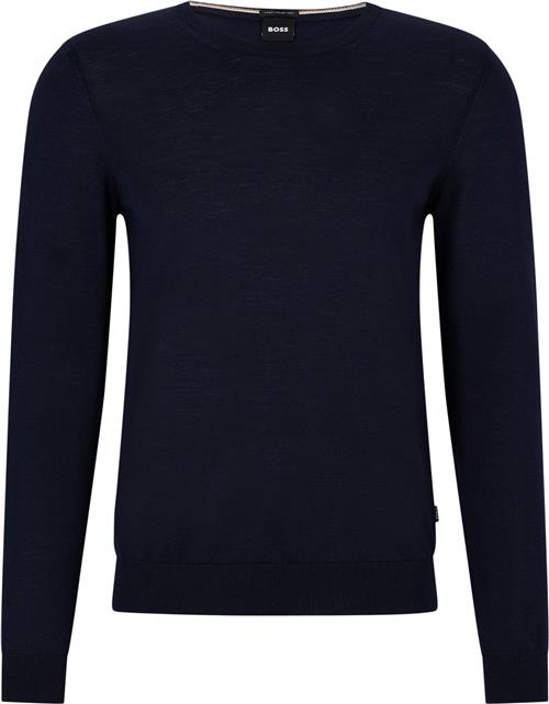 Se BOSS Boss Men Business Leisure Knitwear Mand 404 Sweaters Str L - hos Magasin ved Magasin