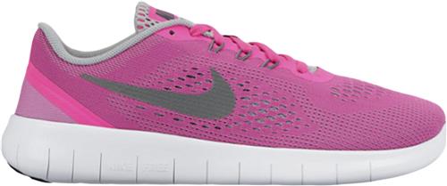 Se Nike Free Rn Gs Pink Sneakers Str 37.5 - hos Magasin ved Magasin