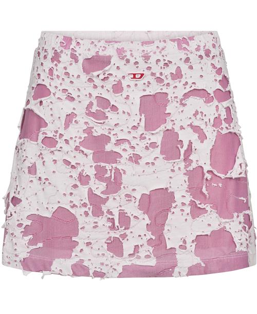 Diesel Oressy Skirt Kvinde 377a Korte Nederdele Str M - hos Magasin