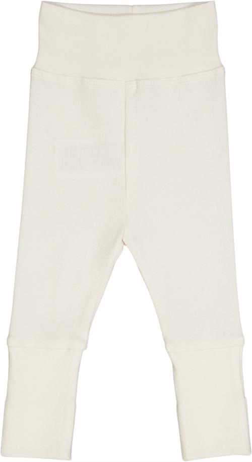 Müsli by Green Cotton Rib Pants Str 56 - Balsam Cream Bukser Bomuld hos Magasin