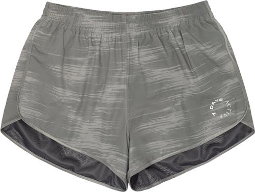 7 Days Active Running Shorts Kvinde 531 Distortion Aop Casual Shorts Str S - hos Magasin