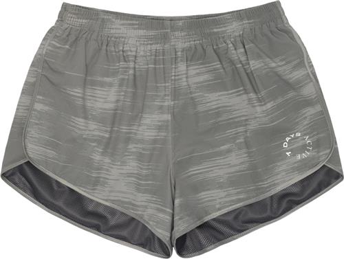 7 Days Active Running Shorts Kvinde 531 Distortion Aop Casual Shorts Str XS - hos Magasin