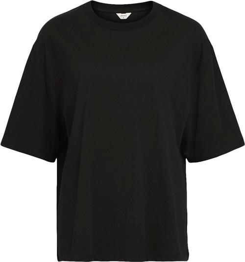 Object Objgima 2/4 Oversize Tshirt Noos Kvinde Black Kortærmede T-shirts Str XS - hos Magasin