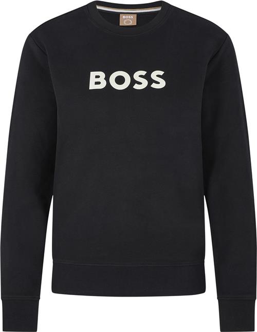 Se BOSS Boss Women Business Leisure Jersey Kvinde Sort Sweatshirts Str S - hos Magasin ved Magasin