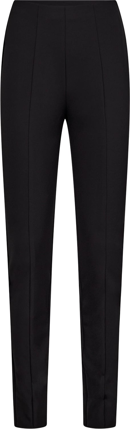 Bruun & Stengade BS Zoe Regular Fit Pants Kvinde Black Bukser Med Smalle Ben Str 34 - hos Magasin