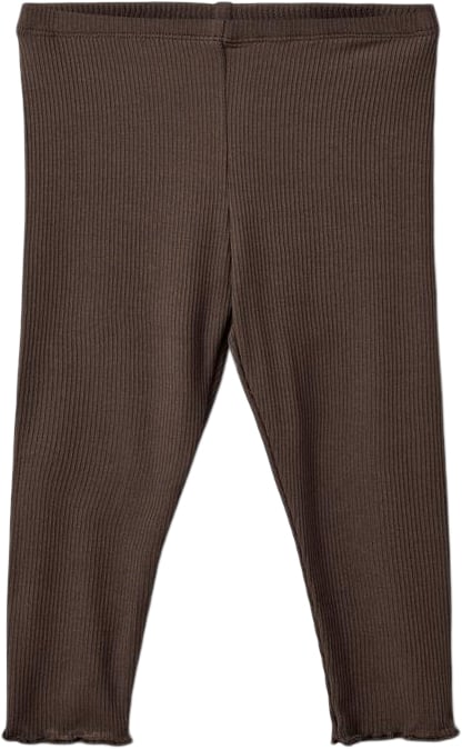 Se Sofie Schnoor Leggings Str 4-6 mdr / 68 cm - Chocolate Brown Leggings hos Magasin ved Magasin