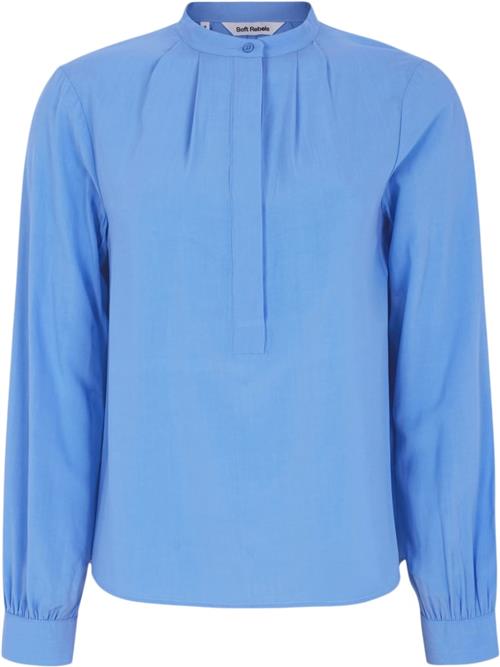 Se Soft Rebels Srfreedom Blouse Kvinde Azurine Langærmede Bluser Str XS - hos Magasin ved Magasin