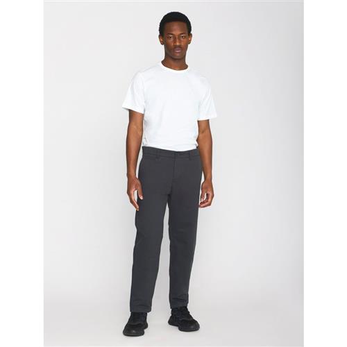 Se Knowledge Cotton Apparel Chuck Regular Chino Twill Pants Gots/vegan Mand Mørkegrå Chinos Str 32/34 - Bomuld hos Magasin ved Magasin