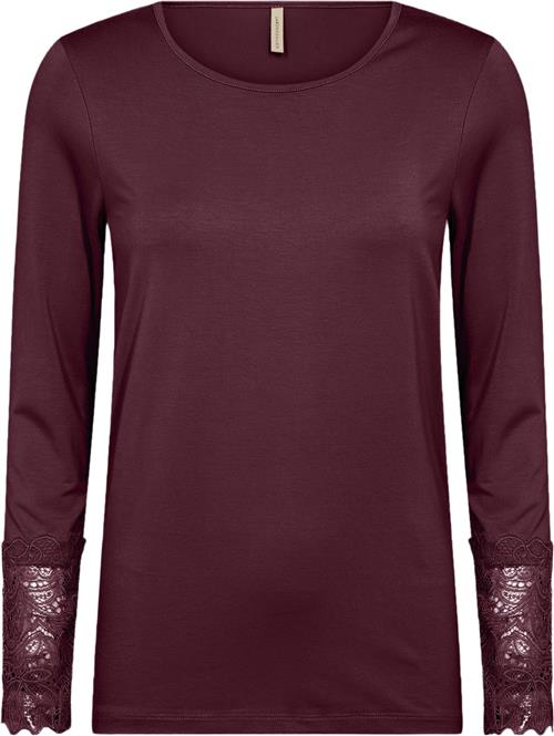 soyaconcept Scmarica 226 Kvinde 4975 Wine Kortærmede T-shirts Str L - hos Magasin