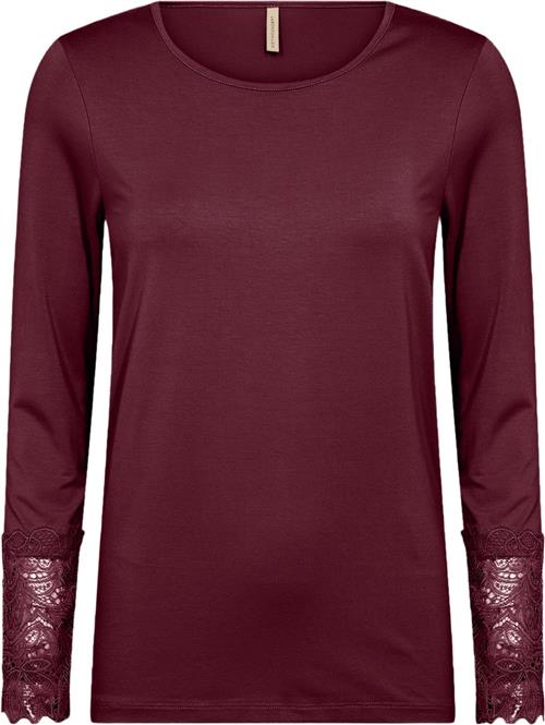 soyaconcept Scmarica 226 Kvinde 4975 Wine Kortærmede T-shirts Str M - hos Magasin