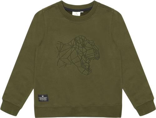 The New Tnlamar Sweatshirt Str 122-128 cm/7-8 år - Ivy Green Sweatshirts Bomuld hos Magasin