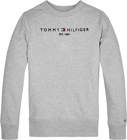 Se Tommy Hilfiger Essential Sweatshirt Str 4 år / 104 cm - P01 Sweatshirts Bomuld hos Magasin ved Magasin