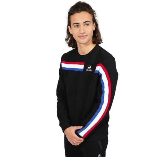 Le Coq Sportif Tricolor Sweatshirt Mand Ingen Sweatshirts Str L - hos Magasin