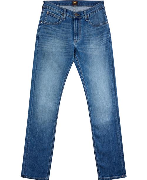 Lee Luke Fresh Mand Medium Denim Jeans Slim Fit Str 32/31 - Bomuld hos Magasin