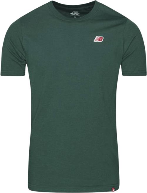 New Balance Tshirt Mand Nightwatch Green Kortærmede T-shirts Str XS - Bomuld hos Magasin