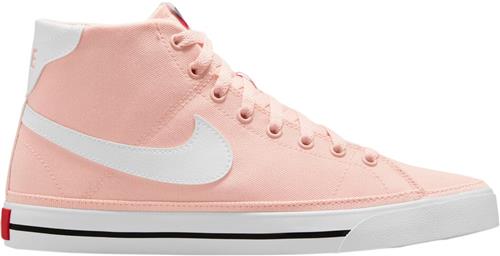 Nike Court Legacy Mid Canvas Kvinde Pink Sneakers Str 38.5 - hos Magasin