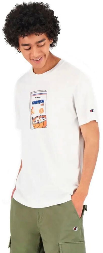 Champion Crewneck Tshirt S - T-shirts hos Magasin