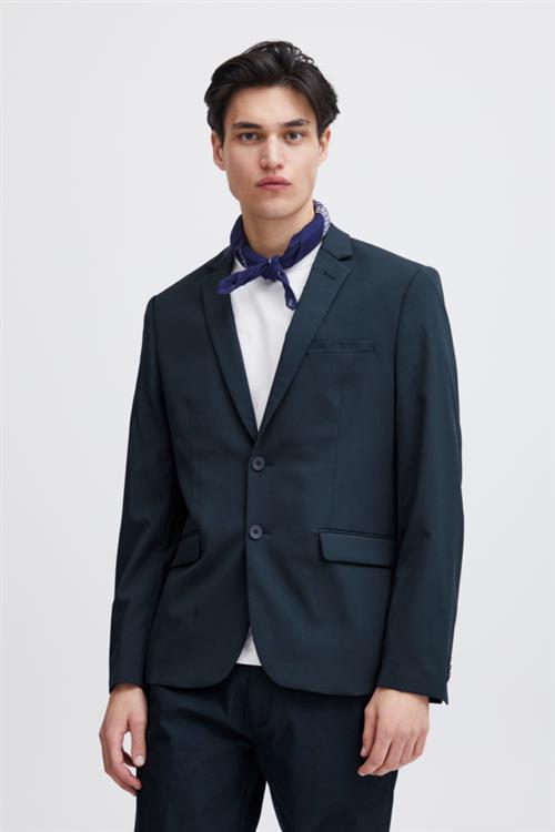 Casual Friday Cfbernd Blazer Mand Navy Blazere Slim Fit Str 44 - hos Magasin