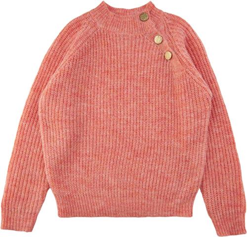 Soft Gallery Sgkiki Knit Pullover Str 12y - Crabapple Strik Polyester hos Magasin