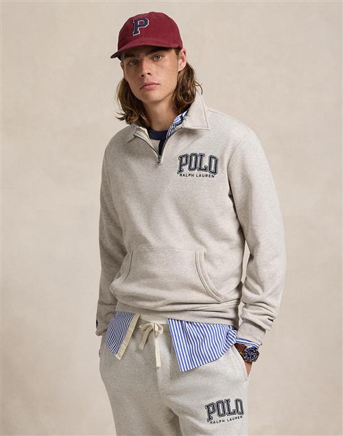 Polo Ralph Lauren Graphic Fleecelsl-sws Mand Grå Sweatshirts Str XXL - hos Magasin