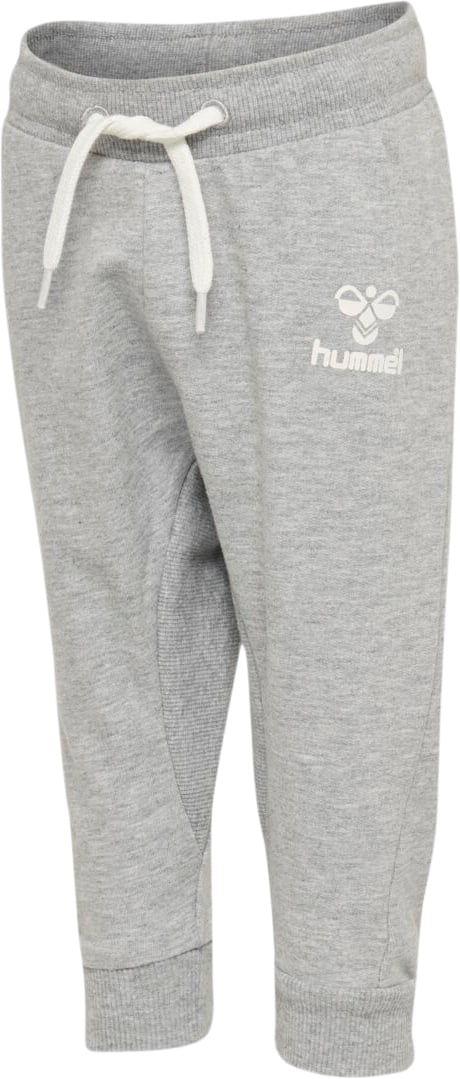 Hummel Hmlapple Pants Str 4-6 mdr / 68 cm - Grå Bukser hos Magasin