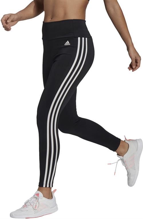 adidas Designed to Move Highrise 3-ipes 7/8 Træningstights XS - Tights Polyester hos Magasin