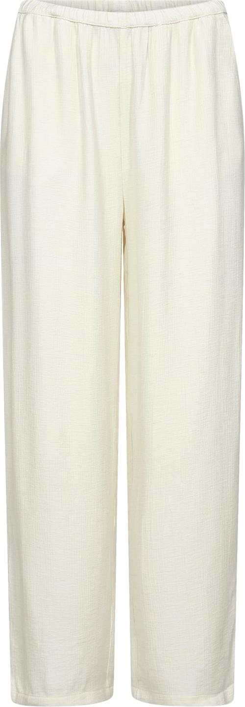 Bruun & Stengade BS Ragnhild Pants Kvinde Off White Hørbukser Str XXL - Nylon hos Magasin