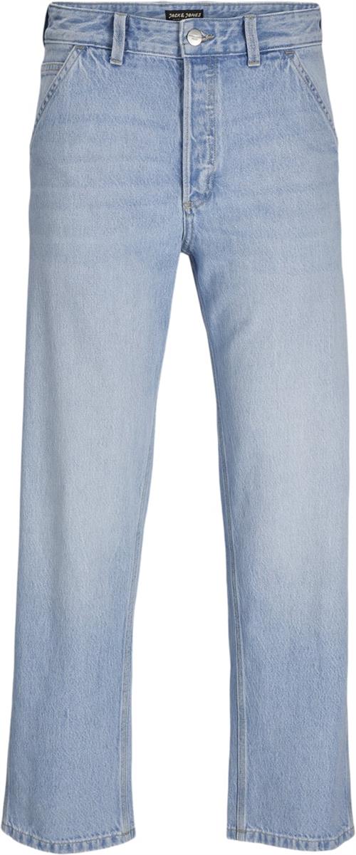 Jack & Jones Jjieddie Jjworker MF 040 Mand Blue Denim Jeans Str "30/""34" - hos Magasin