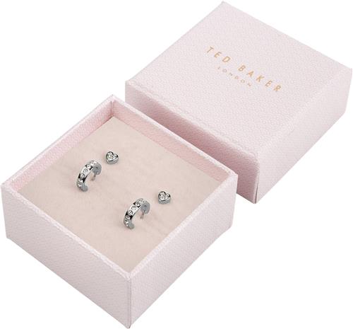 Se Ted Baker Nelsa: Nano Heart/huggie Earring GI ONE SIZE - Ørestikker hos Magasin ved Magasin