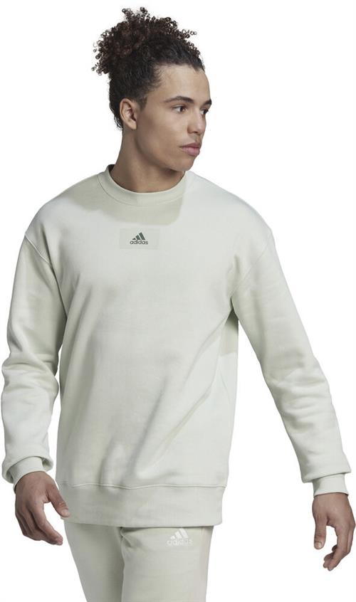 Se adidas Essentials Feelvivid Cotton Fleece Drop Shoulder Sweatshirt M - Sweatshirts Bomuld hos Magasin ved Magasin