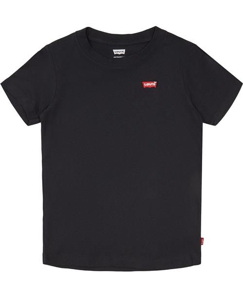 Se Levi's Teeshirt Str 12 år / 152 cm - Black Kortærmede T-shirts hos Magasin ved Magasin