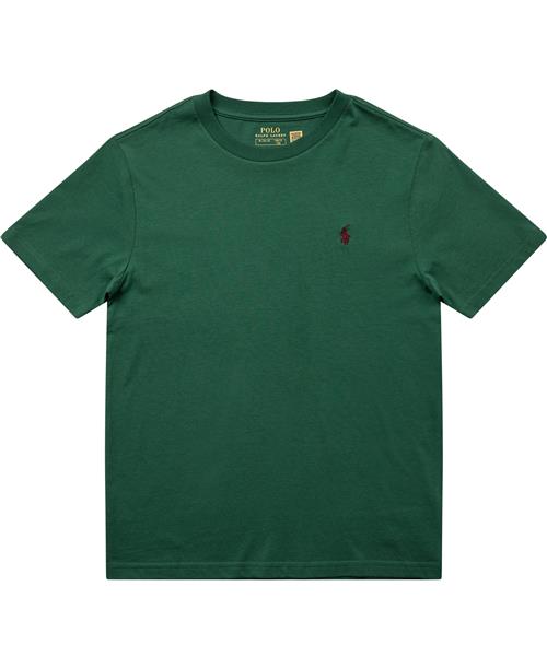 Polo Ralph Lauren 26/1 Jerseyss Cn-tp-tsh Str L - Stuart Green Kortærmede T-shirts Bomuld hos Magasin