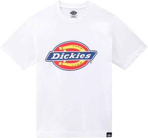 Dickies Icon Logo TEE White Mand White Kortærmede T-shirts Str XS - hos Magasin