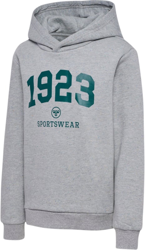 Hummel Hmlnipps Hoodie Str 4 år / 104 cm - Grå Sweatshirts hos Magasin