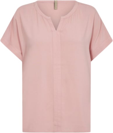 soyaconcept Scradia 9 T-shirt Rosa Kvinde 4210 Rosa Kortærmede T-shirts Str L - Viskose hos Magasin