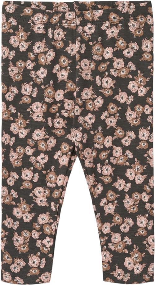 Wheat Jersey Leggings Jules Str 80/12m - Raven Anemones Leggings Bomuld hos Magasin