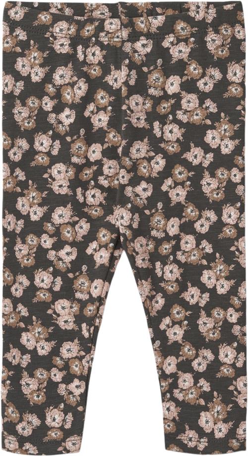 Wheat Jersey Leggings Jules Str 86/18m - Raven Anemones Leggings Bomuld hos Magasin